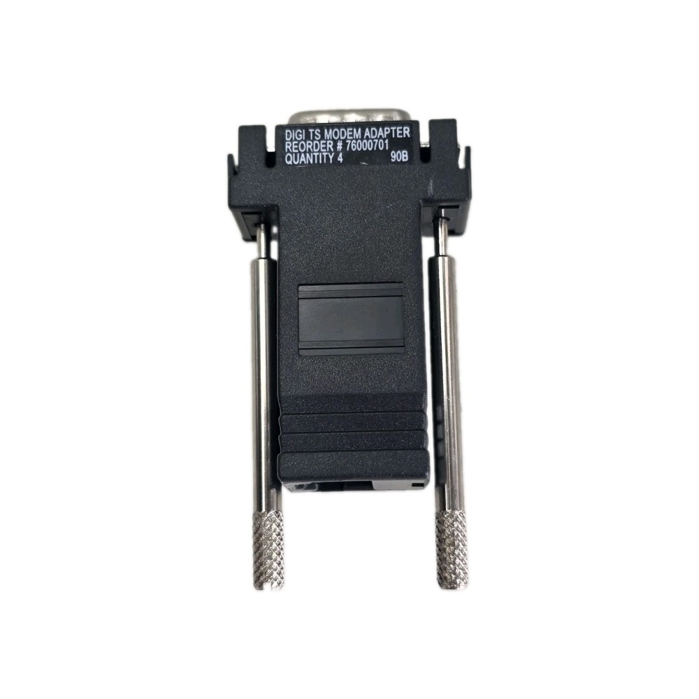 20 Digi 76000701 Cable Adapter, TS, RJ-45 to DB-9 Modem Adapter, One, PortServer